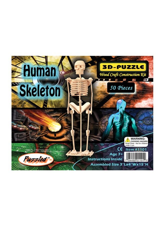 Human Skeleton 3D Puzzle P1101-1