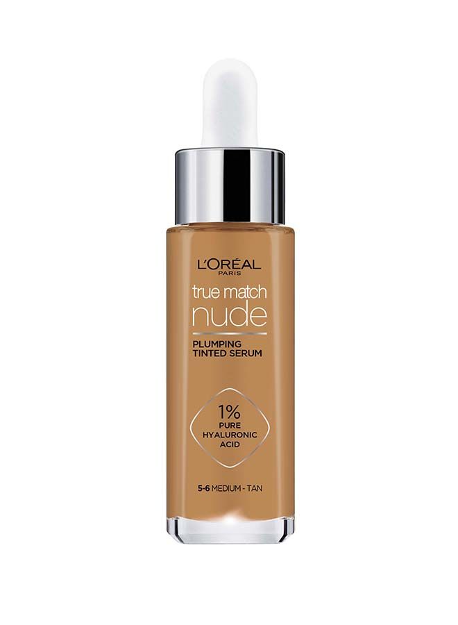 True Match Nude, Plumping tinted Serum, Shade 5-6