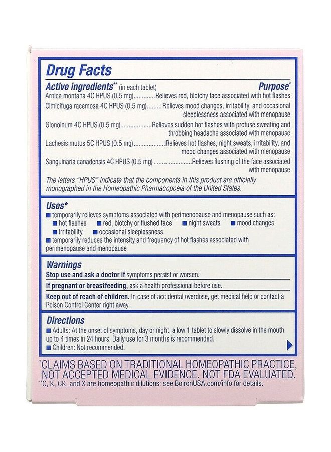 Cyclease Menopause Relief Tablets