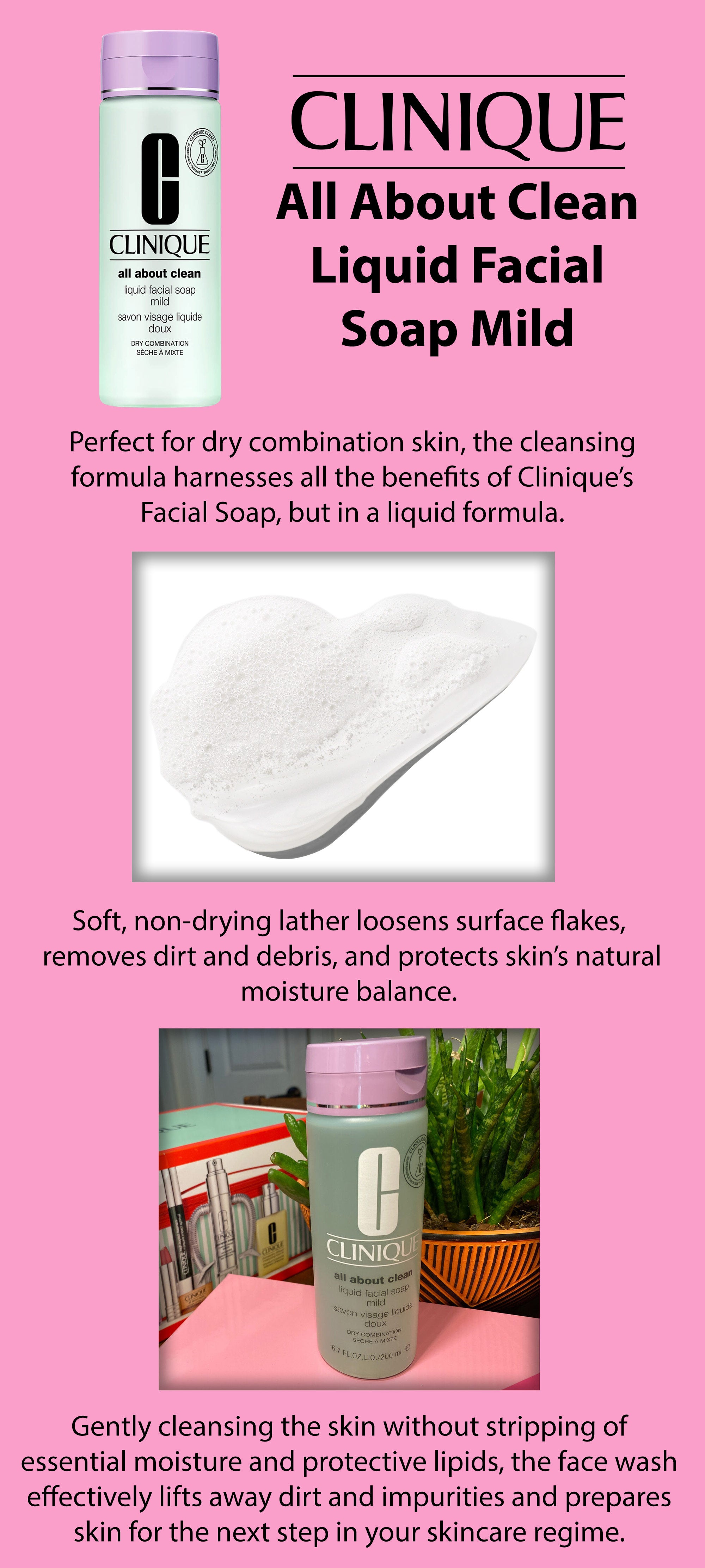 All About Clean Liquid Facial Soap Mild 200ml