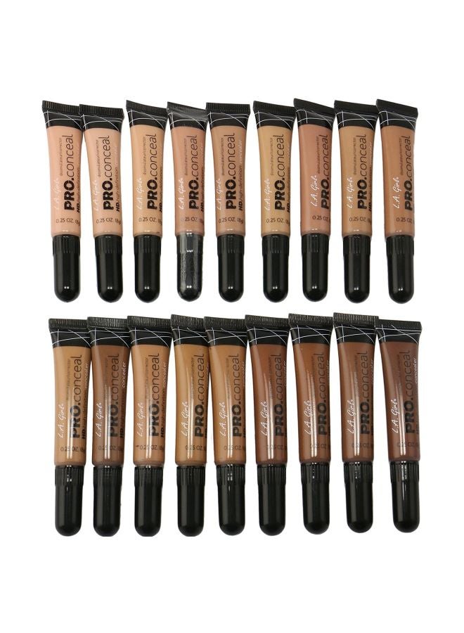 Pack Of 18 Pro Conceal Concealer GC971-988