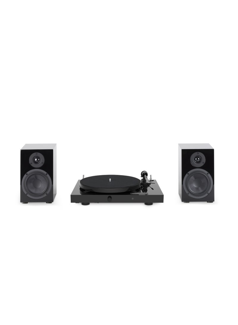 Pro-ject Set Jukebox E1 + Speaker Box 5 UK Int Piano-Black