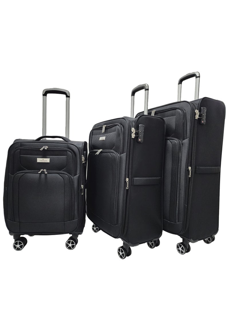 Suitcase Luggage Sets - Lightweight Expandable Suitcase set of 3 pieces - Trolley Bag for Travel with Spinner Wheels 4