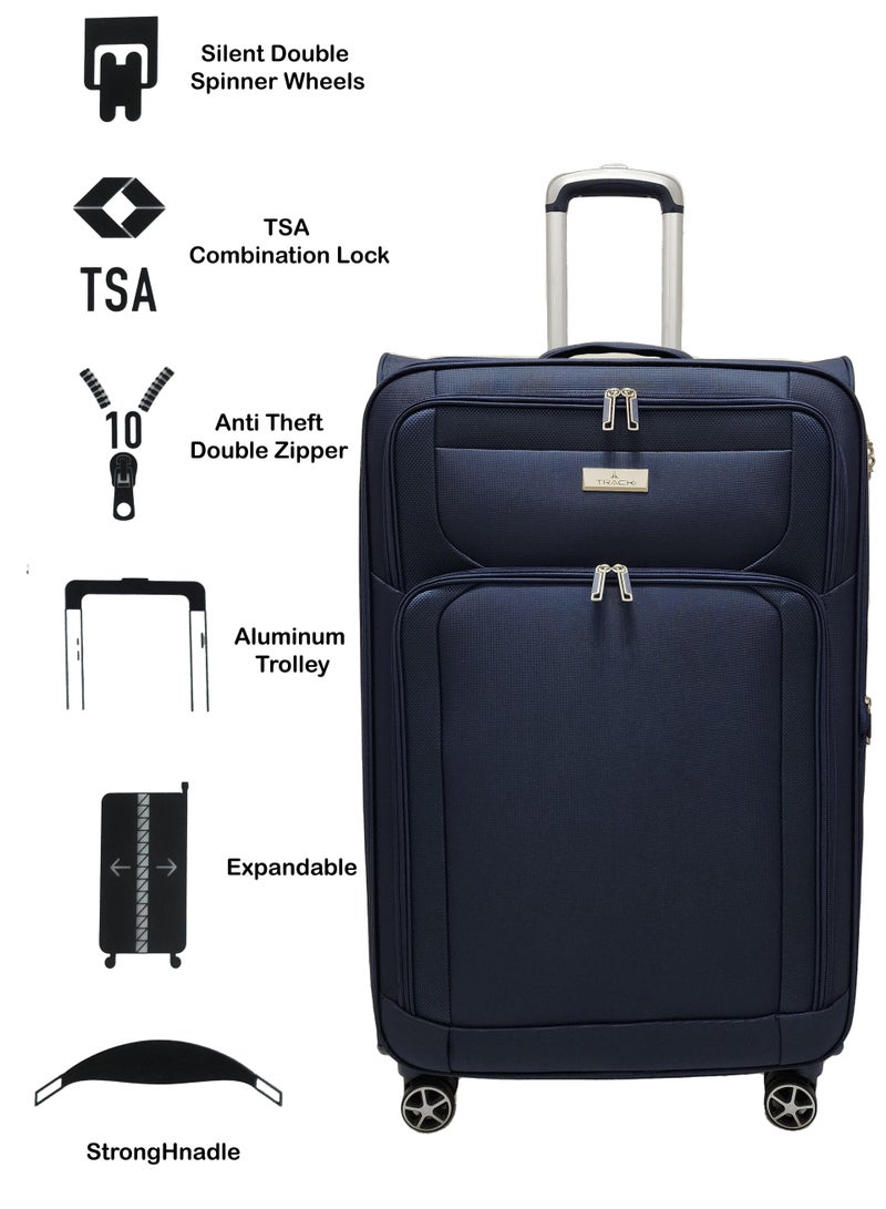 Suitcase Luggage Sets - Lightweight Expandable Suitcase set of 3 pieces - Trolley Bag for Travel with Spinner Wheels 4