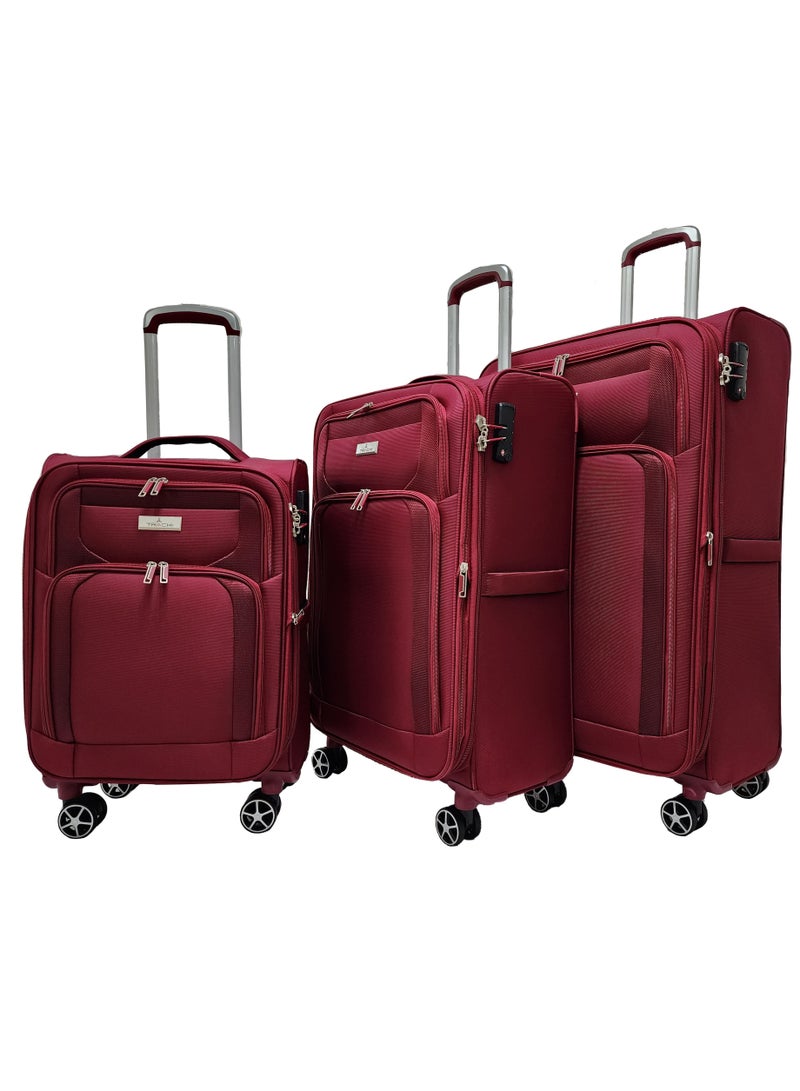 Suitcase Luggage Sets - Lightweight Expandable Suitcase set of 3 pieces - Trolley Bag for Travel with Spinner Wheels 4