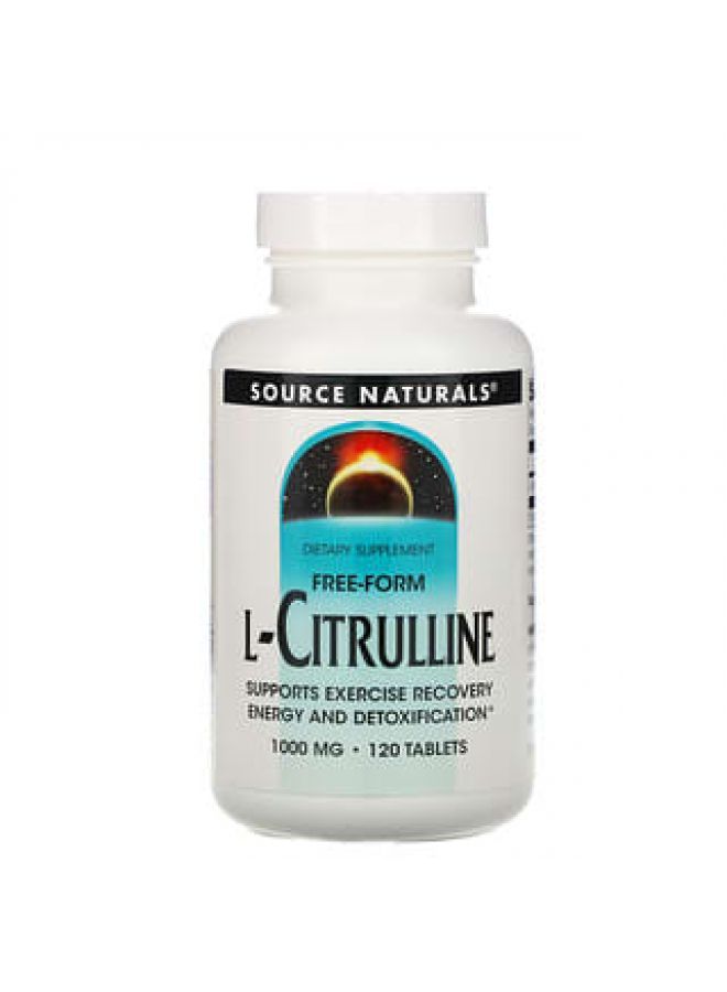 Source Naturals L-Citrulline Free-Form 1000 mg 120 Tablets