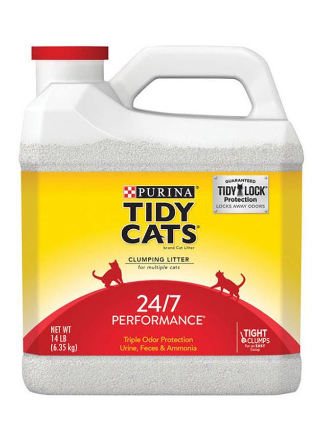 PURINA TIDY CATS 24/7 Performance Clumping Cat Litter Multicolour 6.4kg
