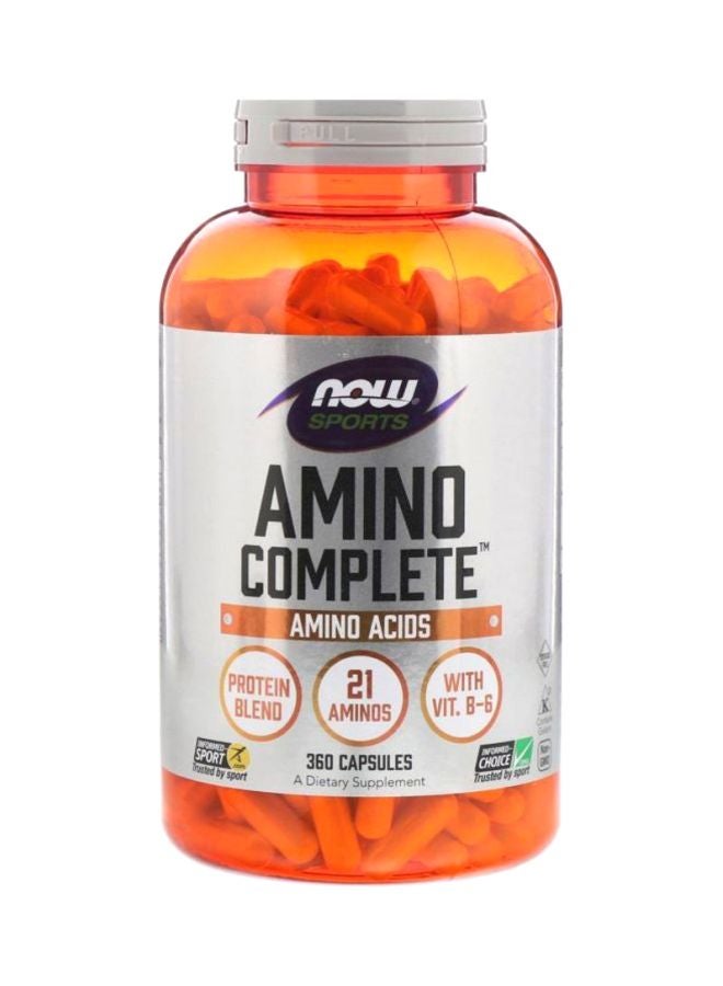 Amino Complete Dietary Supplement - 360 Capsules