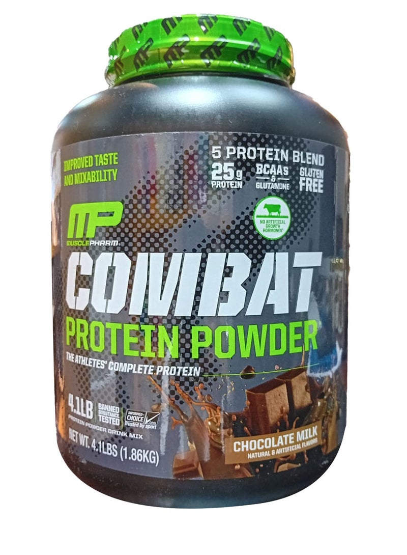 Combat Protein Powder Chocolate Milk 52 Servings 4.1 lbs