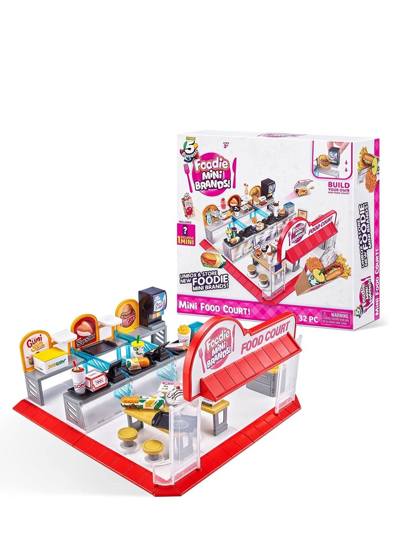 Mini Food Court Playset