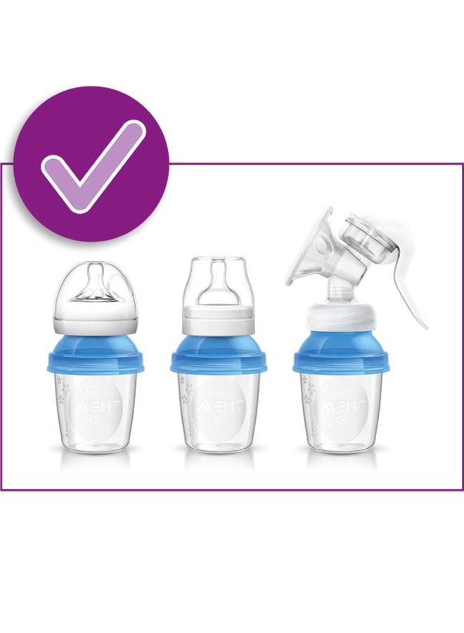 Pack Of 10 Breast Milk Storage Cups With Lids