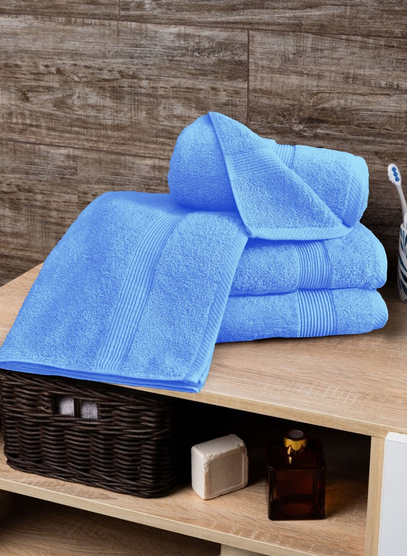 Banotex Bath Towel (70 x 140 cm) - 600 GSM 100% Combed Cotton   Egyptian Cotton, Quick Drying Highly Absorbent - Thick Highly Absorbent Bath Towels - Soft Hotel Quality for Bath and Spa and Color Fast