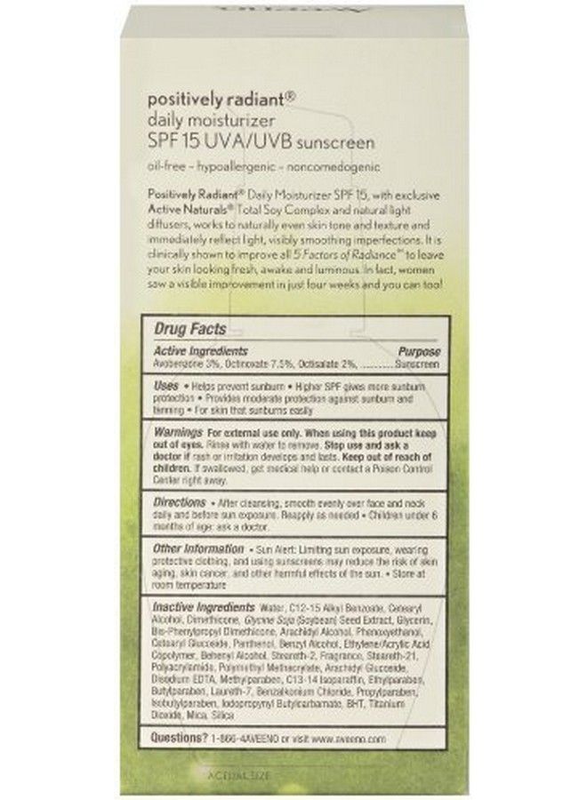 Positively Radiant Daily Moisturizer 4 Ounce Spf15 (118Ml) (2 Pack)