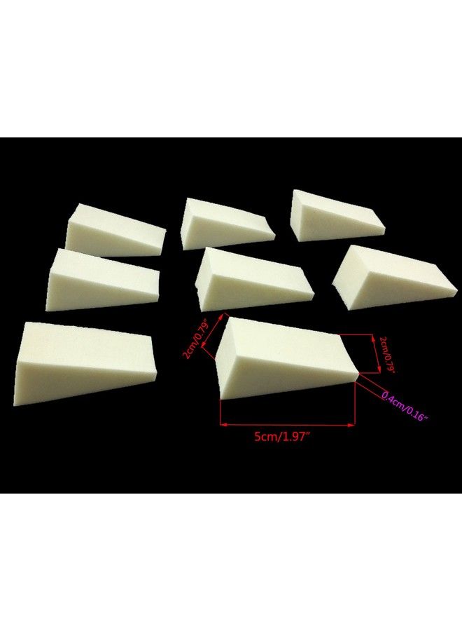 Pack Of 24 Nail Art Soft Sponge Polish Transfer Diy Manicure Tool