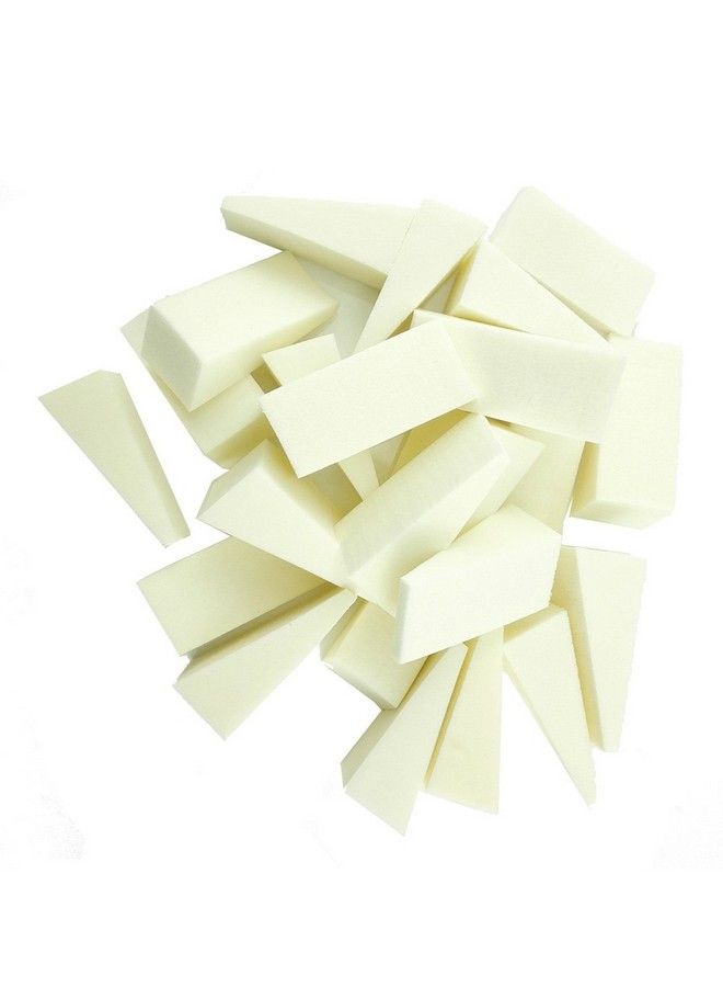 Pack Of 24 Nail Art Soft Sponge Polish Transfer Diy Manicure Tool