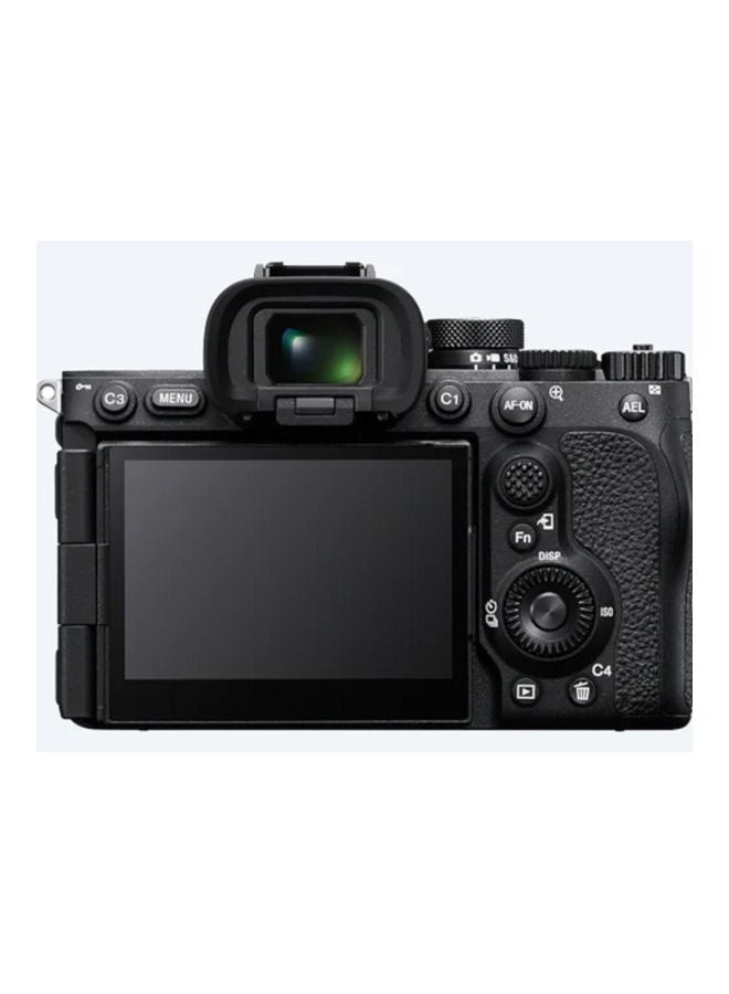 Alpha 7R V Full Frame Mirrorless Interchangeable Lens Camera With 61.0MP Full-Frame Back-Illuminated Exmor R CMOS Sensor, Black