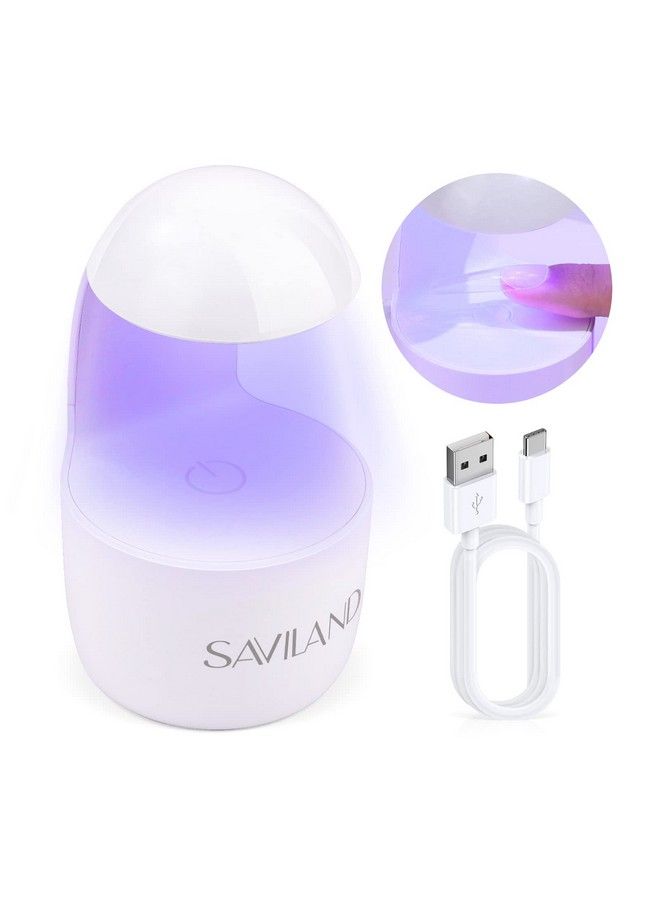 Mini Nail Lamp Gel X Lamp Mini U V Light For Nails Portable Nail Lamp Easy To Carry Quick Nail Dryer Curing Nail Art Gel Nail Polish For Salon Home Diy Manicure