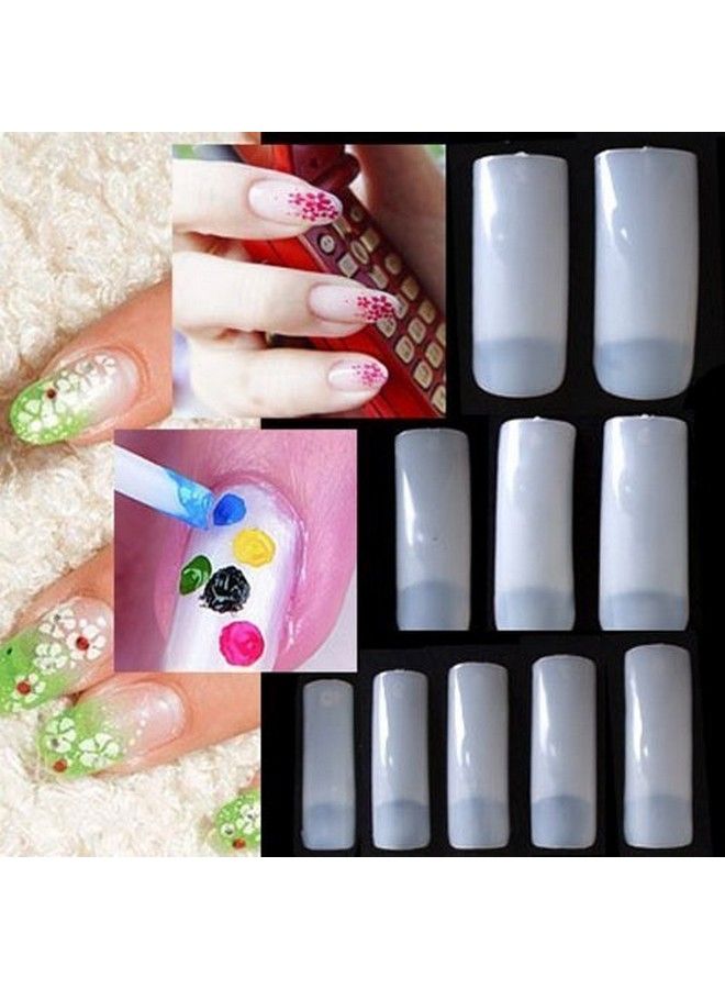 500Pcs French Acrylic False Artificial Nail Art Tips