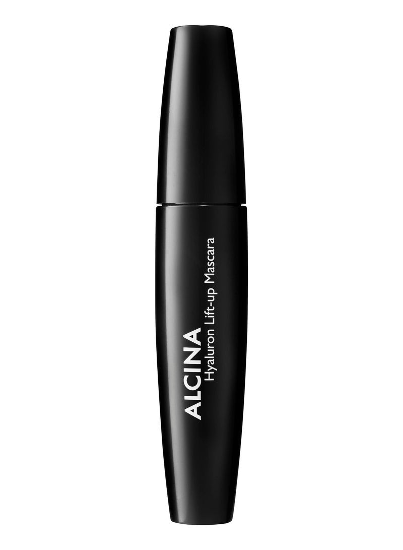 ALCINA Hyaluron Lift-Up Mascara for Curved and Extra Volume Eyelashes with No Clumping and Smudge-Proof 8 ml Black Made in Germany