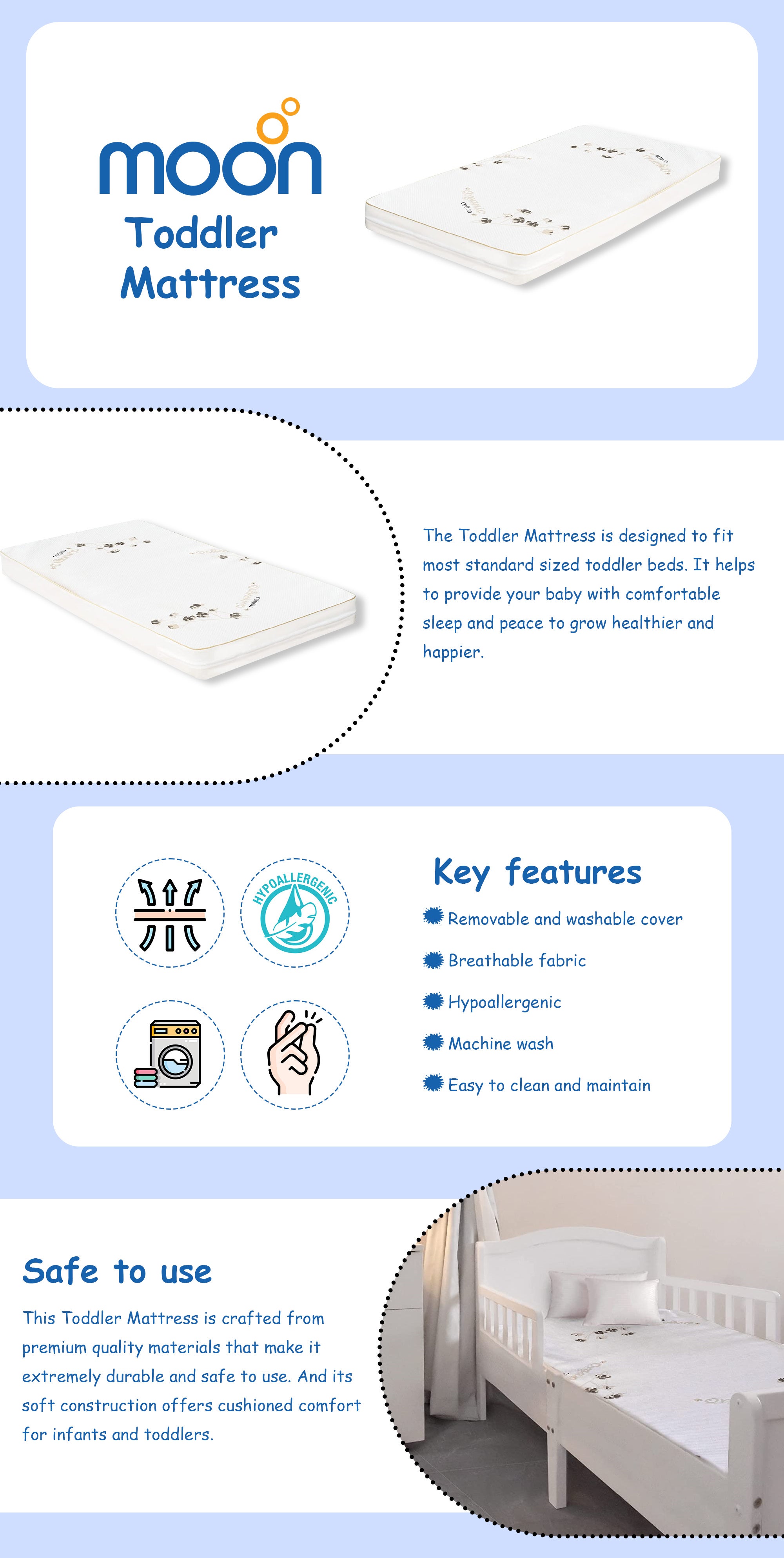 Organic Toddler Crib And Bed Mattress
