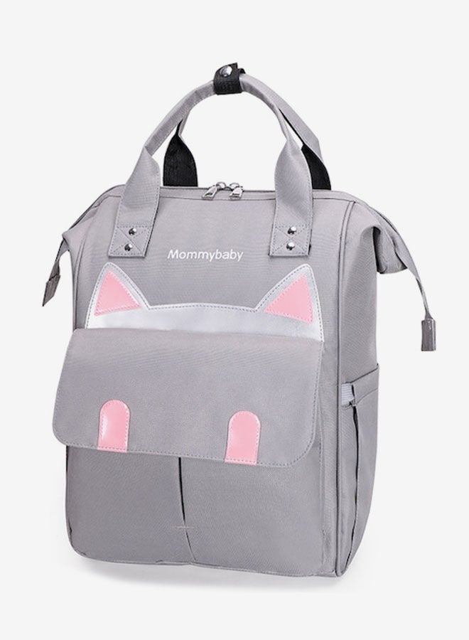 Multi-Functional Waterproof Travelling Diaper Bag-Grey