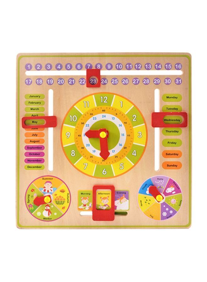 Multi Function Learning Clock - Educational toys