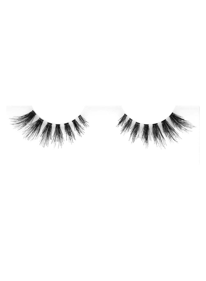 Pair Of 10 Professional Individual False Eyelashes 805 Black