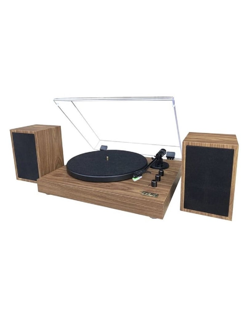 Mji H-100 Turntable Wood