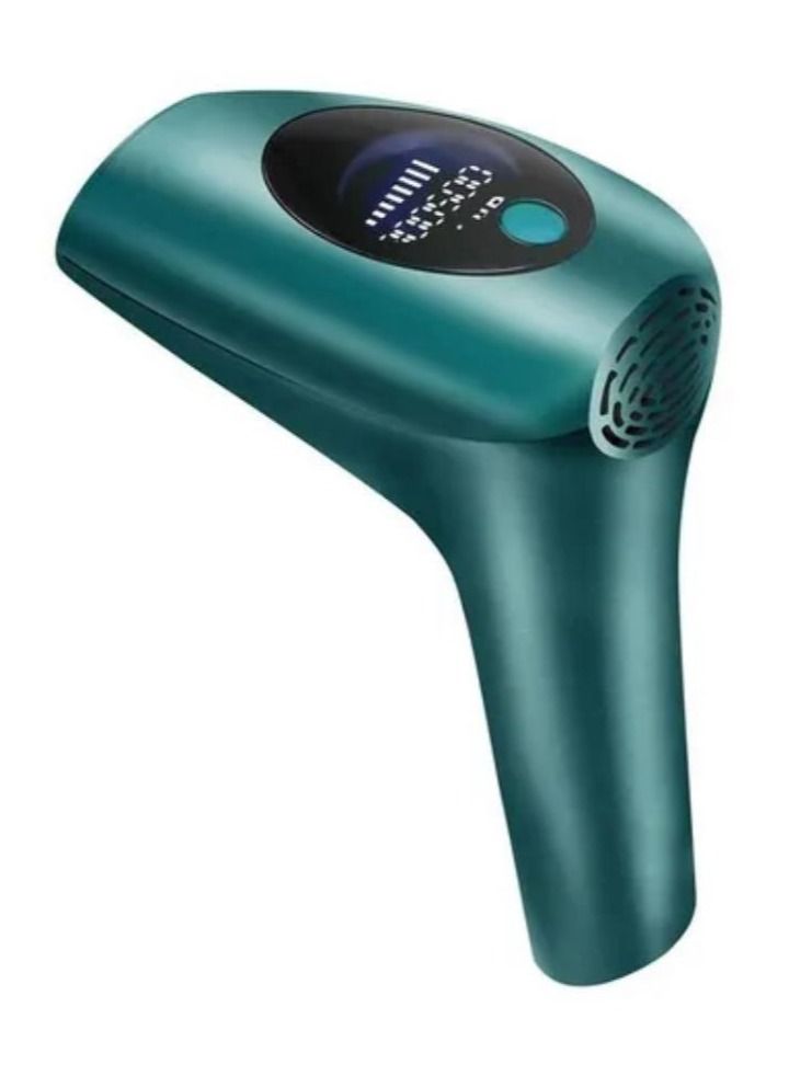 900000 Flashes Permanent IPL Laser Hair Removal Electric Epilator Machine Green 16.8 x 11.2 x 7.8cm