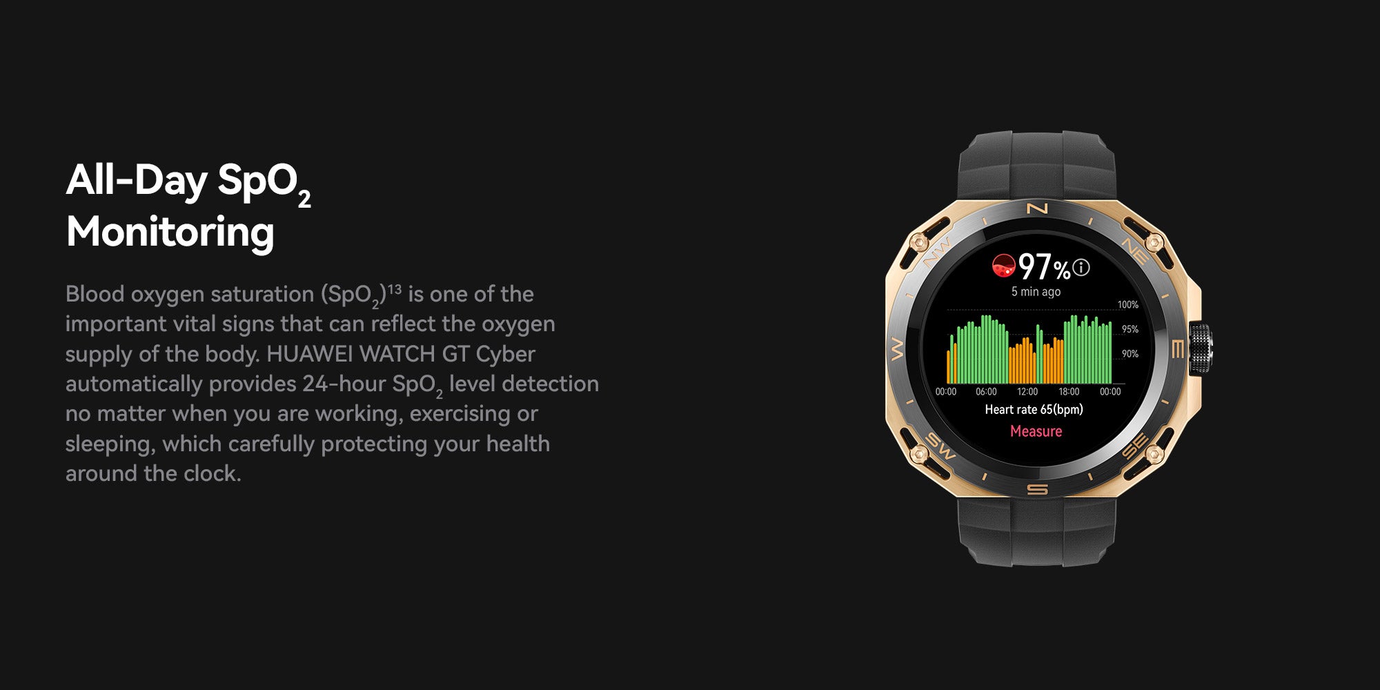 Watch Gt Cyber Case Quick-To-Change Military-Level Durability 316L Stainless Steel Dial With High-Performance Rubber Strap Sports Edition Midnight Black