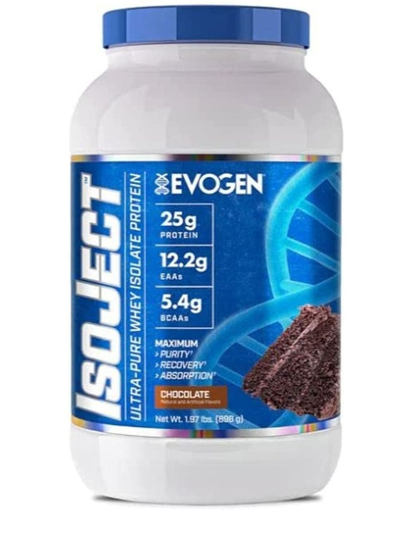Epogen Isoject Ultra-Pure Whey Isolate Protein 26 servings Chocolate 896g