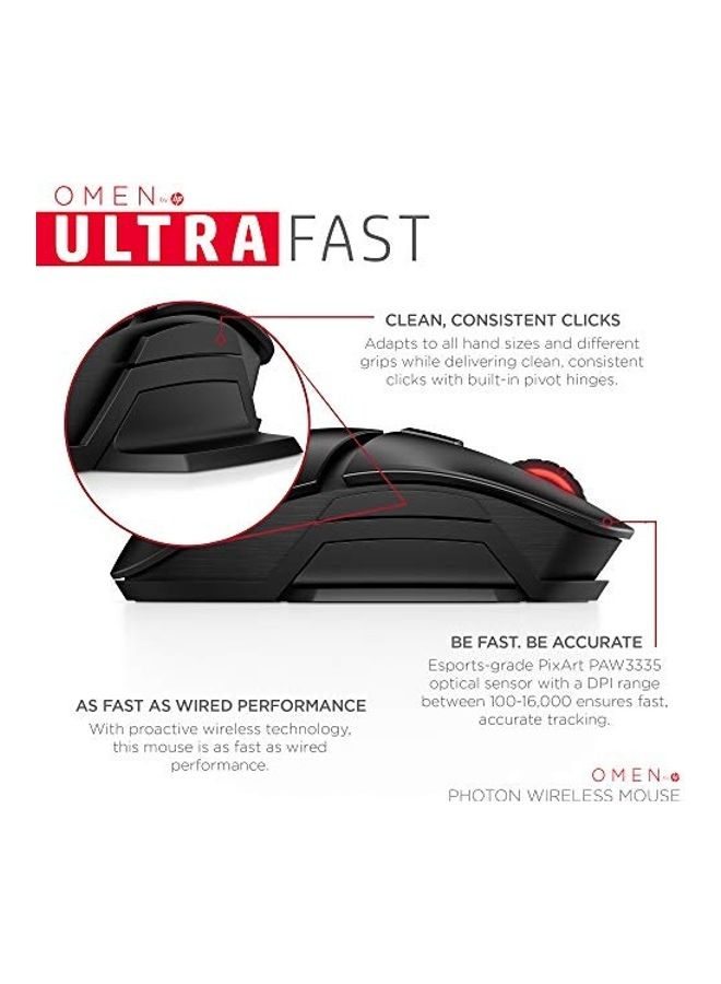 Photon Qi Charging Wireless Gaming Mouse