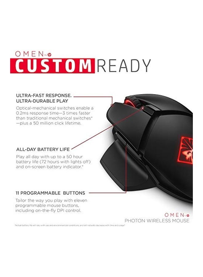 Photon Qi Charging Wireless Gaming Mouse