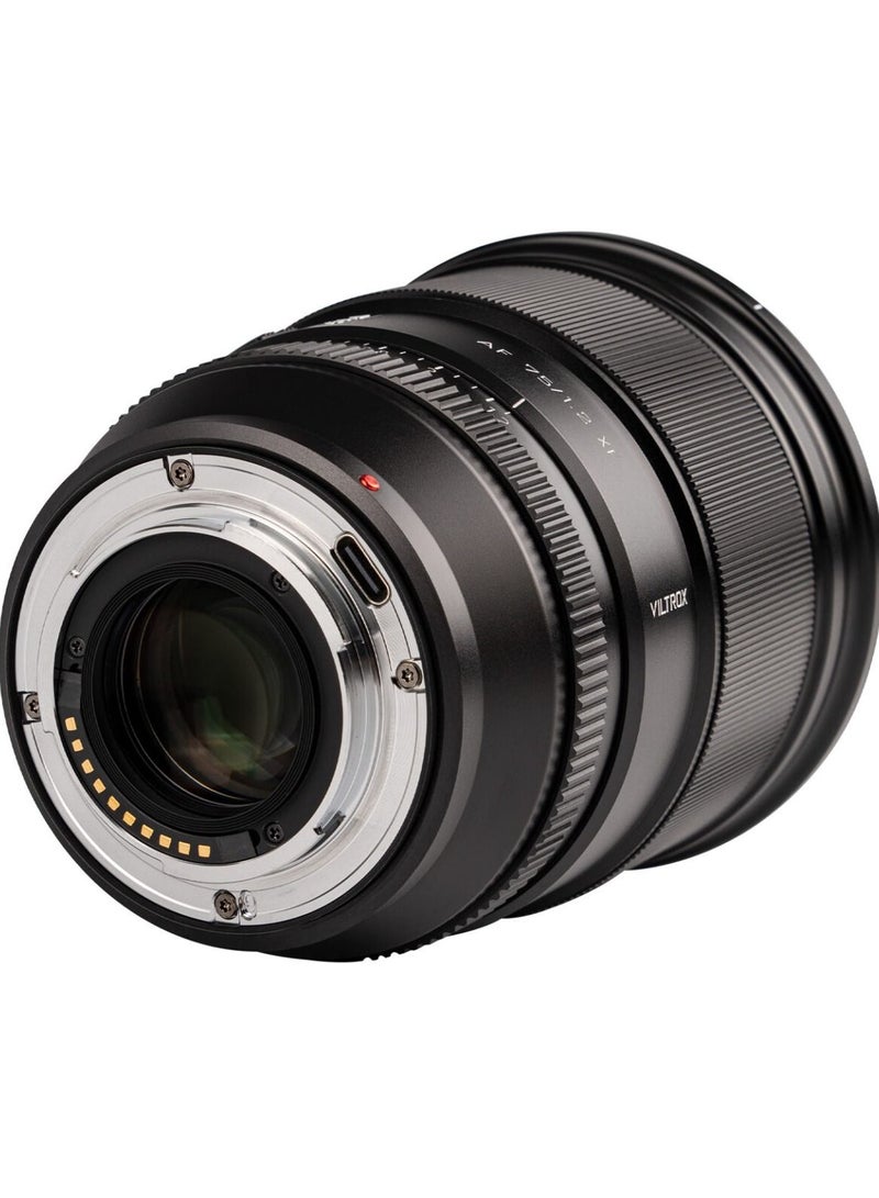 Viltrox 75mm F1.2 Pro Level Autofocus Lens, Compatible with Fuji X-mount Mirrorless Cameras