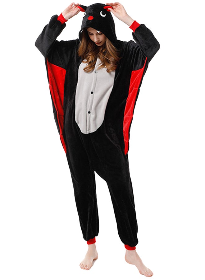 Bat Onesie Black