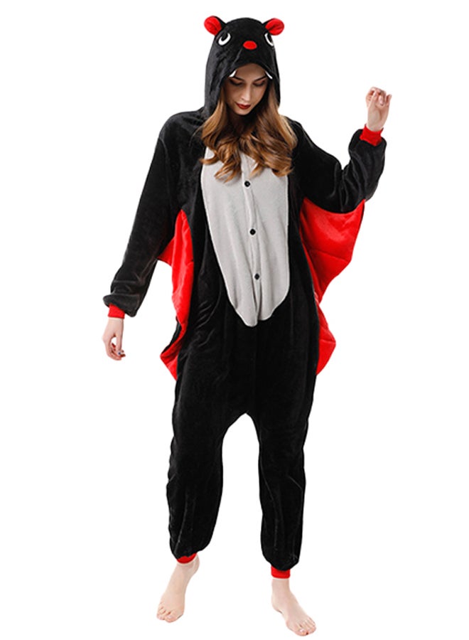 Bat Onesie Black