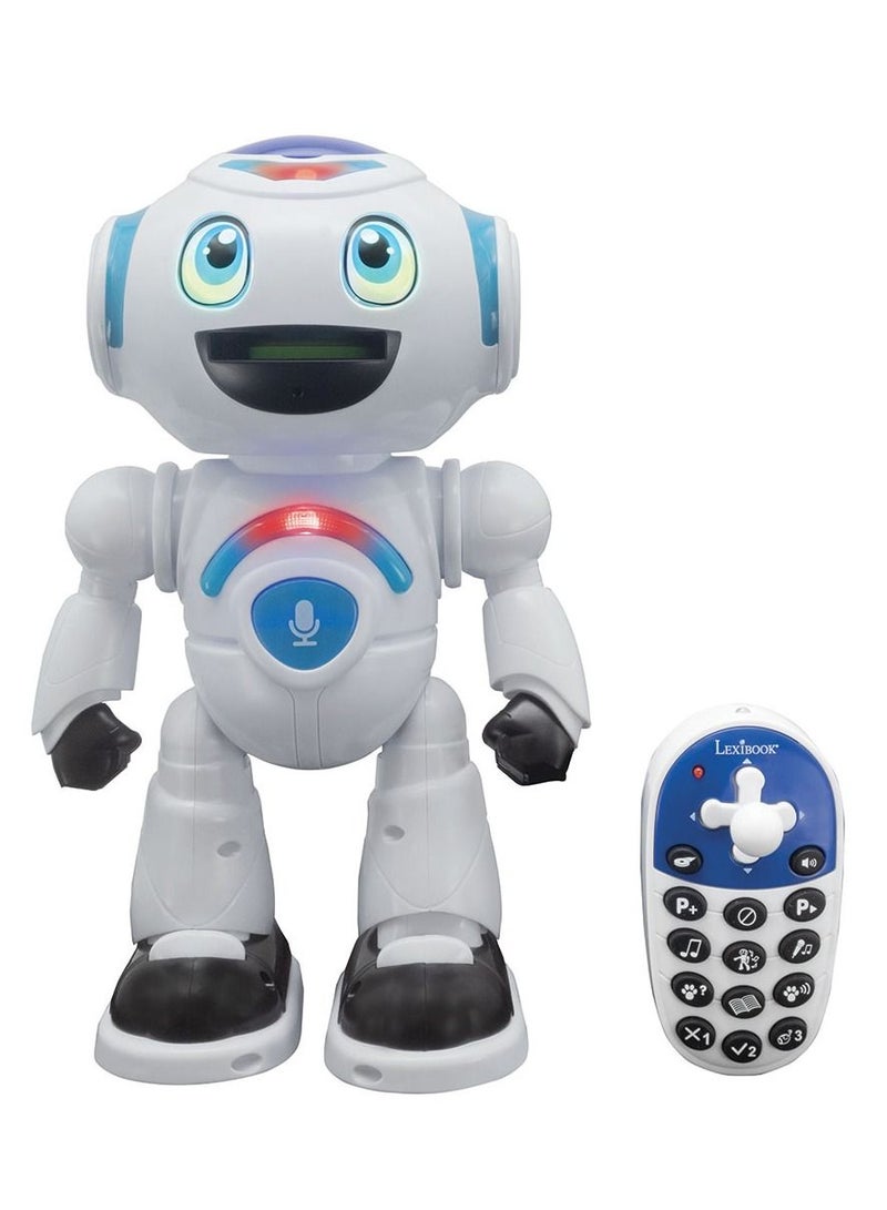 Lexibook - Powerman RC Master Stem Robot w/ Quiz - English