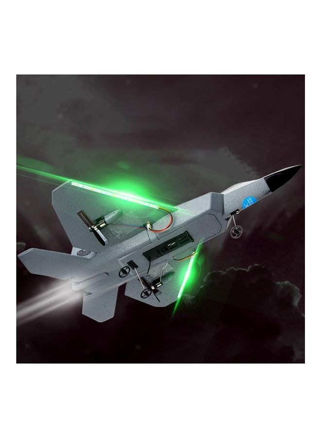 FX622 2CH Remote Control Airplane F22 Jet Indoor Outdoor RC Glider 2.4GHZ Aircraft