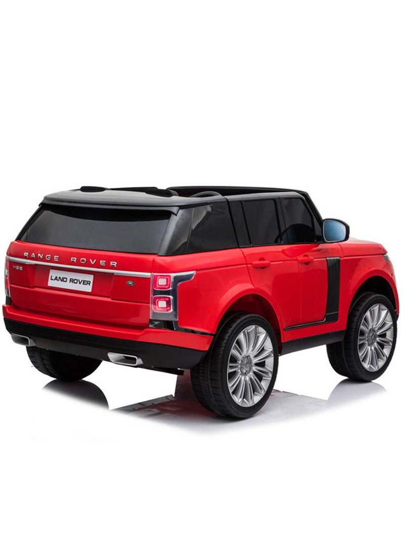 Range Rover SUV 2 Seater Licensed Electric Car, 12V Ride On Car With Remote Control For Kids - Red