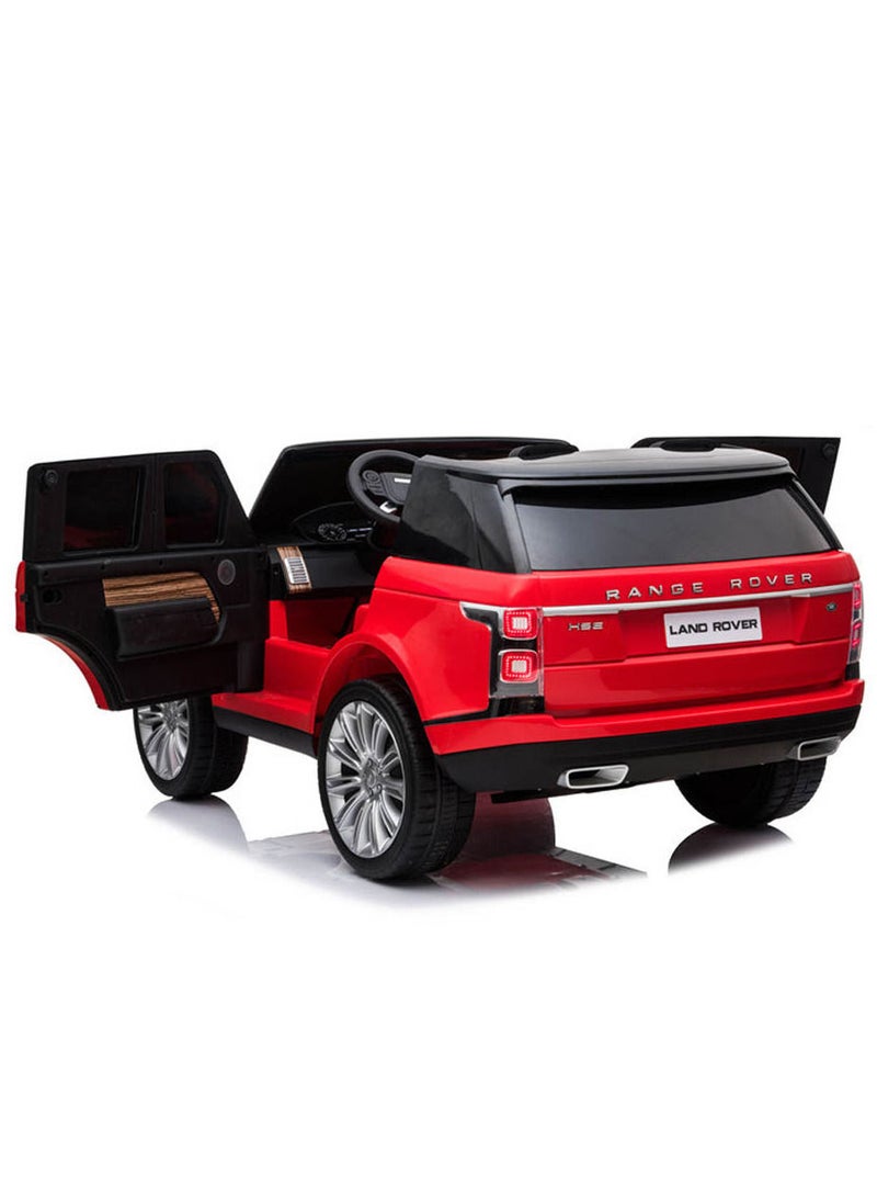 Range Rover SUV 2 Seater Licensed Electric Car, 12V Ride On Car With Remote Control For Kids - Red