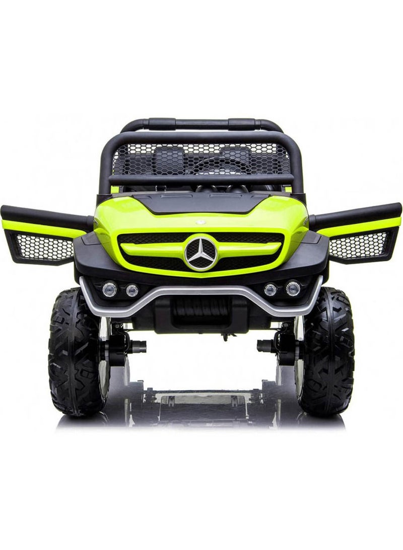 12V MERCEDES BENZ 2SEATER RIDEON - GREEN