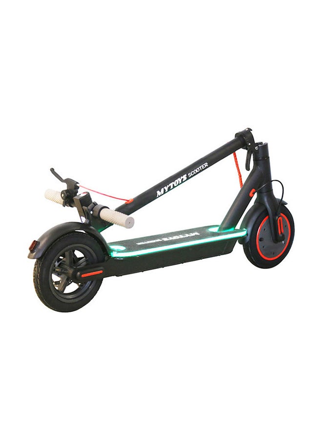 MT440 High Speed Foldable Electric 3 Speed Modes Scooter With Colorful LED Lights App Control, Lighting Standing Pad, Quick Easy Folding 45km/h Speed 25km Range 350W Motor 7800mah High Capacity Battery 109x14x52cm