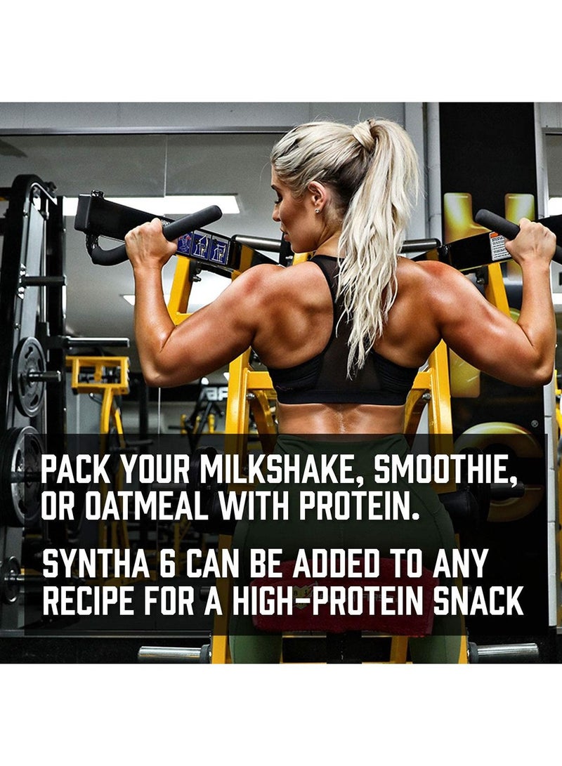 Syntha-6 Ultra Premium Protein Matrix, Whey Protein Powder, Micellar Casein, Milk Protein Isolate Powder - Cookies & Cream, 2.91 Lbs, 28 Servings (1.32 KG)