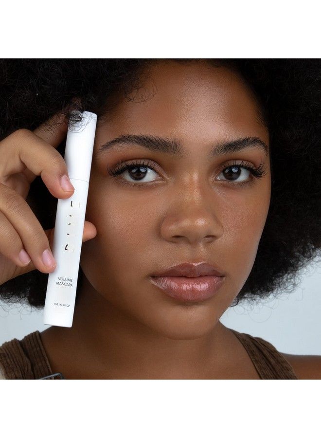 Beauty Volume Mascara Makeup No Smudge Long Full Dark Lashes with No Clumping or Flaking