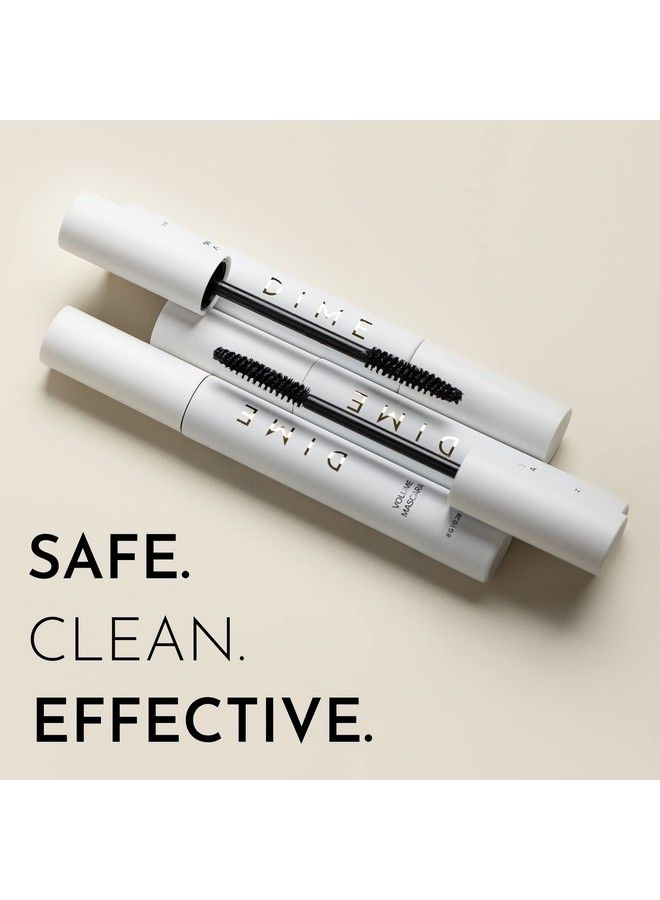 Beauty Volume Mascara Makeup No Smudge Long Full Dark Lashes with No Clumping or Flaking