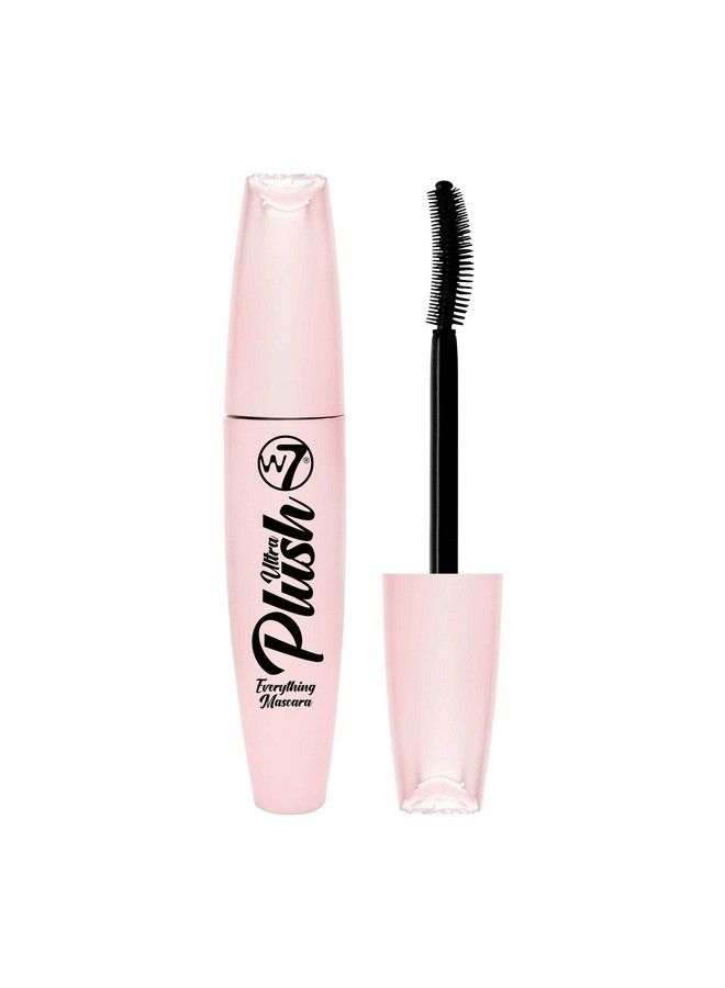 : Ultra Plush Mascara : LongLasting SmudgeProof and WaterResistant Formula : Black Mascara With Curved Shaped Brush For Definition And Length : Cruelty Free Eye Makeup For Women