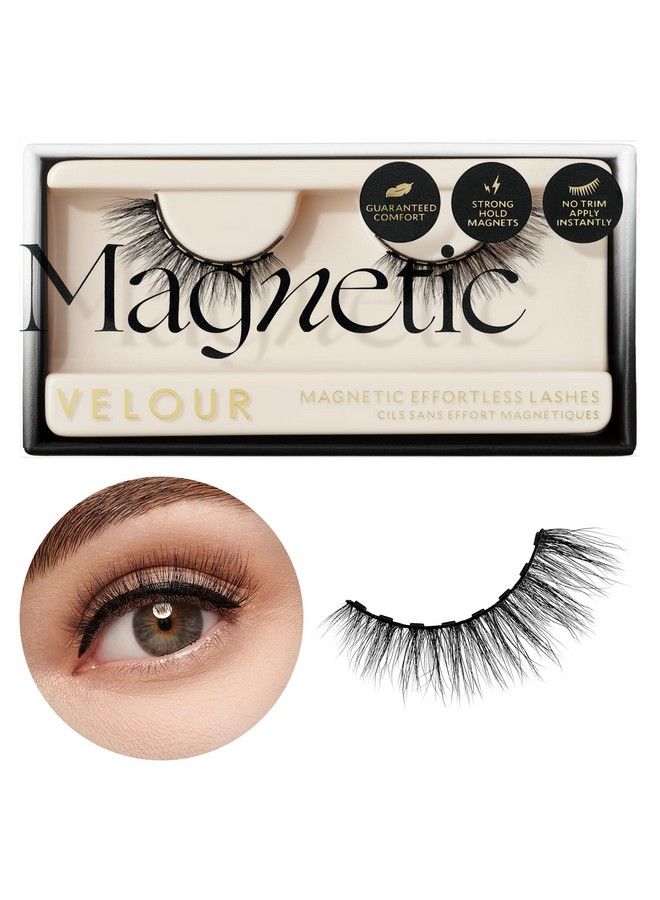 Velour Magnetic Lashes False Eyelashes Lightweight Reusable Handmade Lashes Wear up to 30 Times Fake Eyelashes 100% Vegan Soft and Comfortable All Eye Shapes Stick It to Me