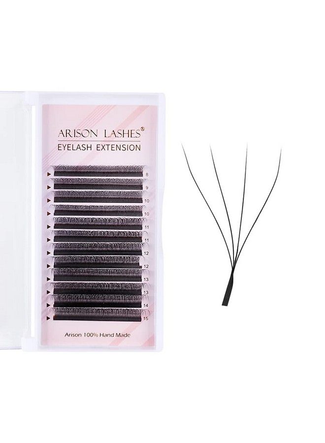 3D/4D/5D Fans Eyelash Extensions Lashes C Curl 007mm 815mm Faux Mink Cluster Lash Extensions Soft Y Lashes Extensions Premade (815MM 007C4D)