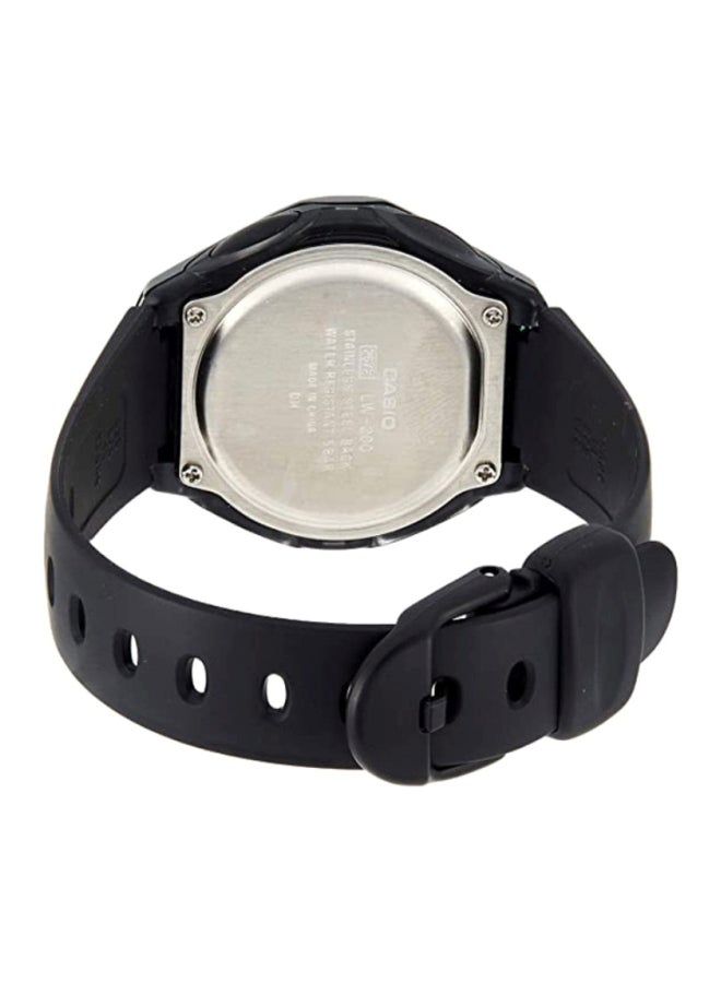 Kids' Resin Digital Wrist Watch LW-200-1BVDF