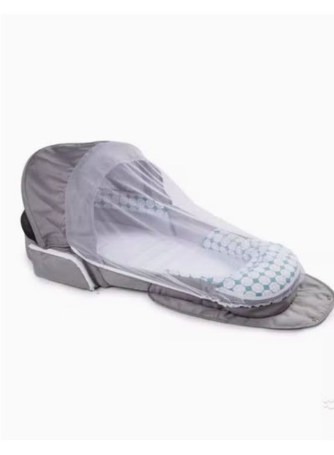 Baby Bassinet Bed Portable Sleeper Travel Bag with mosquito net For Infant with Music